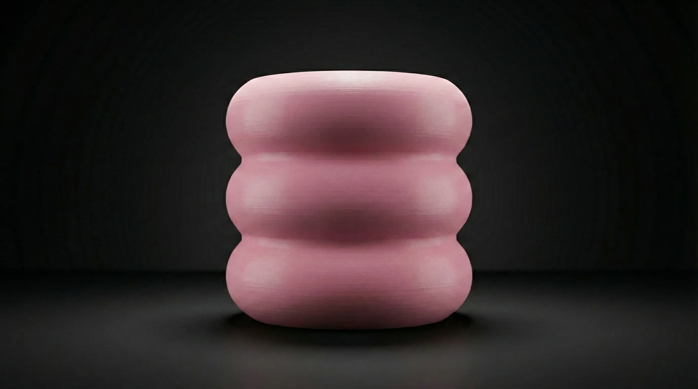 Donut Vase - Close view